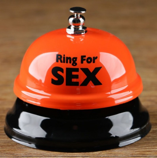 Настольный звонок RING FOR SEX - Сима-Ленд - купить с доставкой в Чебоксарах