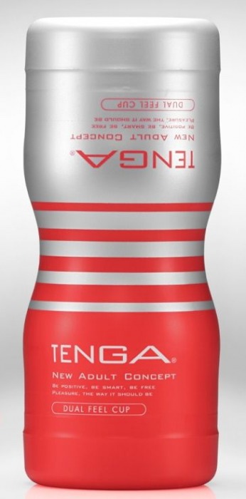 Мастурбатор TENGA Dual Sensation Cup - Tenga - в Чебоксарах купить с доставкой