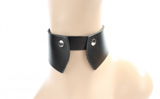 Оригинальный чокер воротничок-стойка - БДСМ Арсенал - купить с доставкой в Чебоксарах
