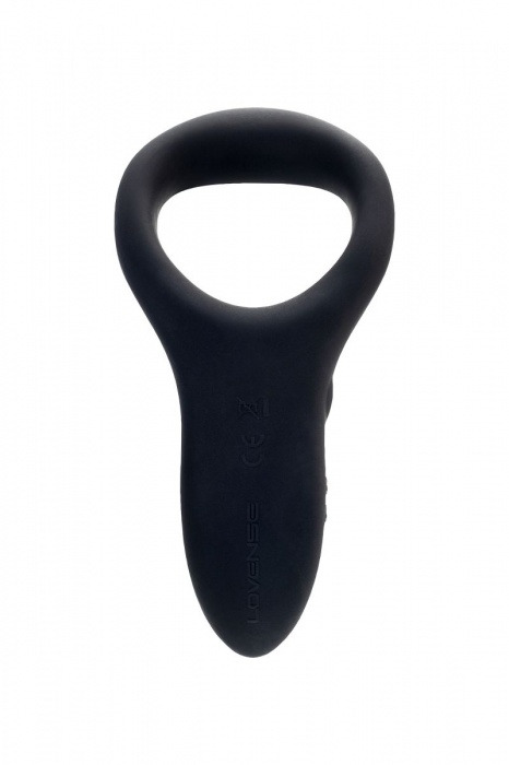 Черное эрекционное кольцо Lovense Diamo - Lovense - в Чебоксарах купить с доставкой
