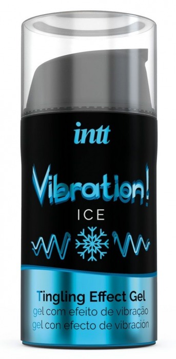 Жидкий интимный гель с эффектом вибрации Vibration! Ice - 15 мл. - INTT - купить с доставкой в Чебоксарах