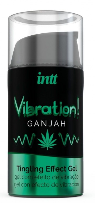 Жидкий интимный гель с эффектом вибрации Vibration! Ganjah - 15 мл. - INTT - купить с доставкой в Чебоксарах