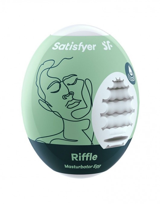 Мастурбатор-яйцо Satisfyer Riffle Mini Masturbator - Satisfyer - в Чебоксарах купить с доставкой