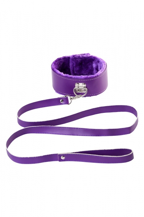 Фиолетовый набор БДСМ «Накажи меня нежно» с карточками - Штучки-дрючки - купить с доставкой в Чебоксарах