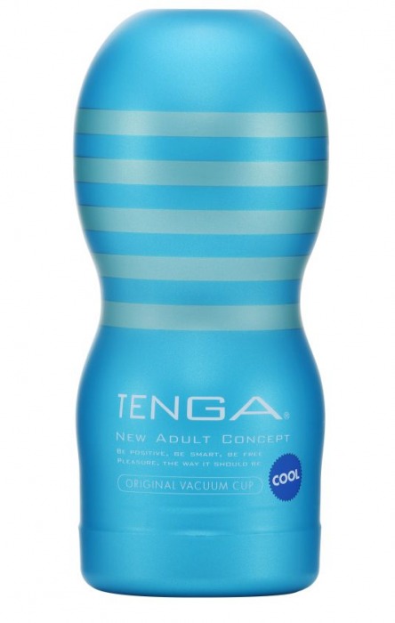 Мастурбатор с охлаждающей смазкой TENGA Original Vacuum Cup Cool - Tenga - в Чебоксарах купить с доставкой