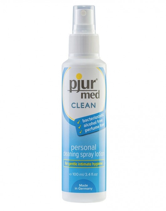 Гигиенический спрей pjur MED Clean Spray - 100 мл. - Pjur - купить с доставкой в Чебоксарах