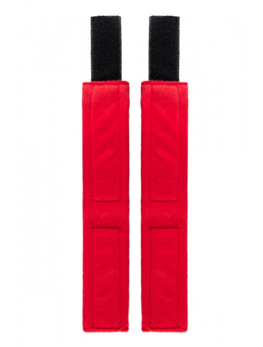 Красно-черные велюровые оковы Anonymo - ToyFa - купить с доставкой в Чебоксарах