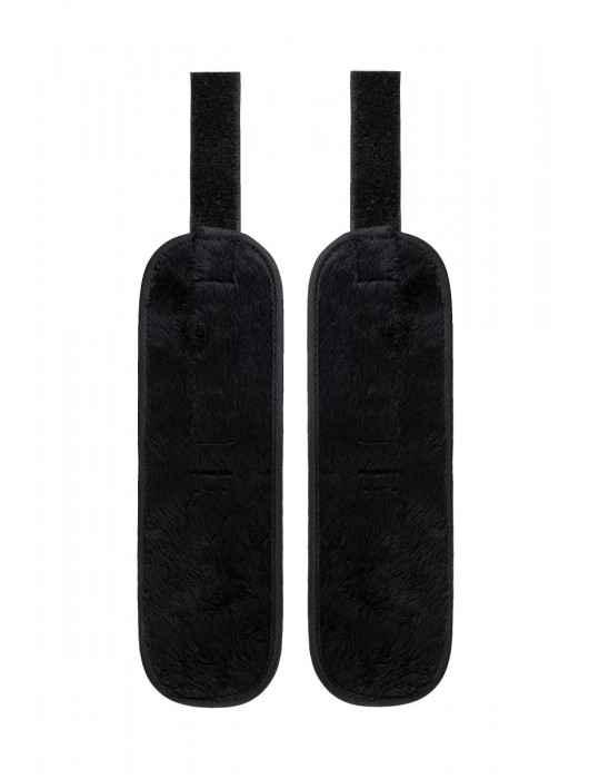 Серебристо-черные наручники Anonymo - ToyFa - купить с доставкой в Чебоксарах