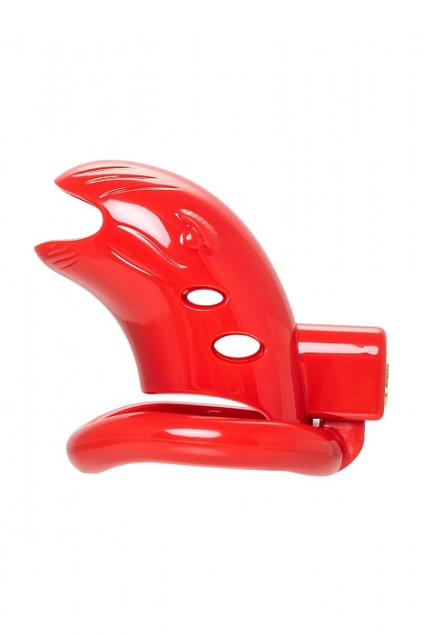 Красный мужской пояс верности из пластика - ToyFa - купить с доставкой в Чебоксарах