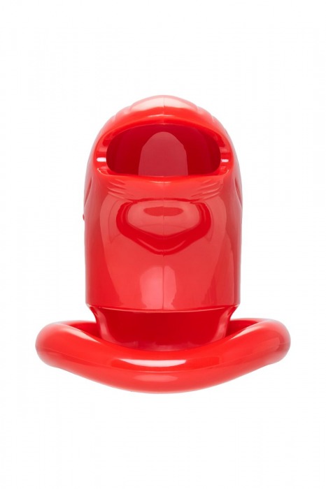 Красный мужской пояс верности из пластика - ToyFa - купить с доставкой в Чебоксарах