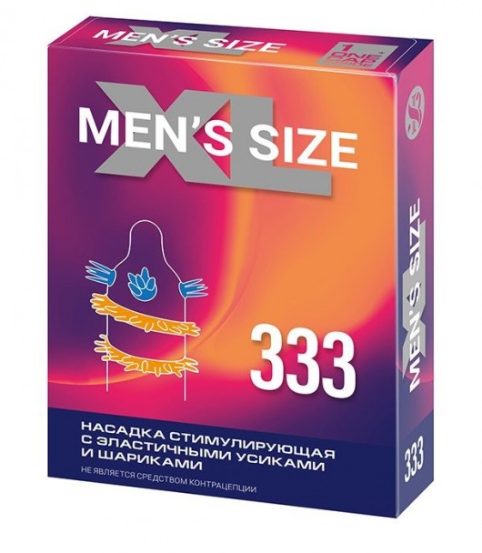 Стимулирующая насадка на пенис MEN SIZE 333 - Sitabella - в Чебоксарах купить с доставкой