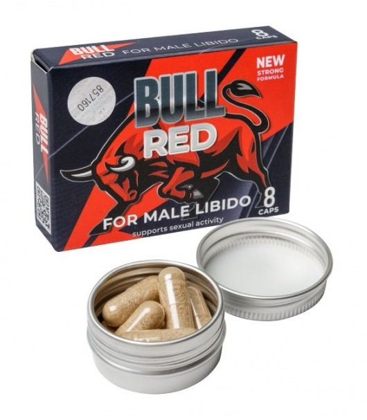 Пищевой концентрат для мужчин BULL RED - 8 капсул - Sitabella - купить с доставкой в Чебоксарах