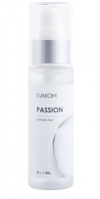 Смазка на водной основе Passion Intimate Gel - 60 мл. - Svakom - купить с доставкой в Чебоксарах