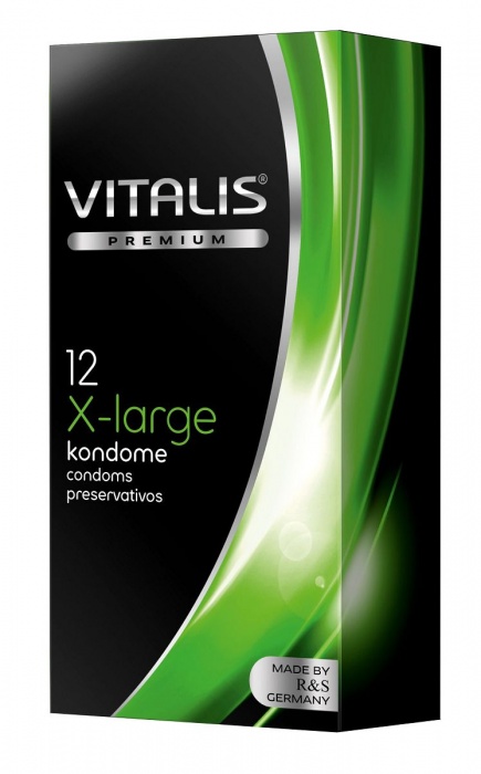 Презервативы увеличенного размера VITALIS PREMIUM x-large - 12 шт. - Vitalis - купить с доставкой в Чебоксарах