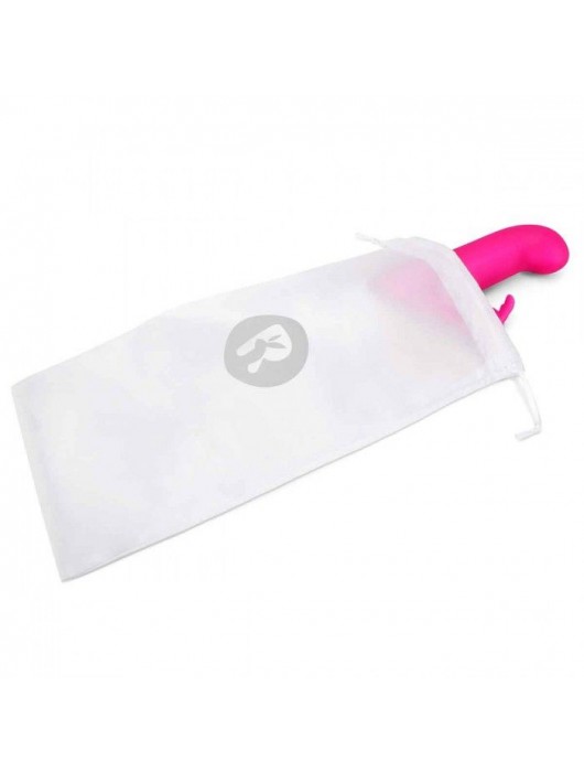 Розовый вибромассажер для G-точки Come hither G-Spot Rabbit - 24,5 см. - Rabbit Essentials