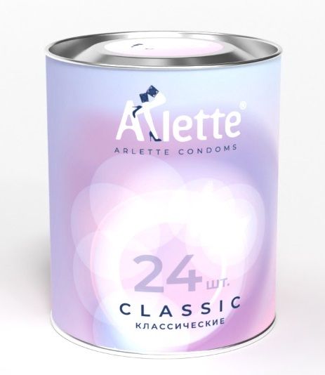 Классические презервативы Arlette Classic - 24 шт. - Arlette - купить с доставкой в Чебоксарах