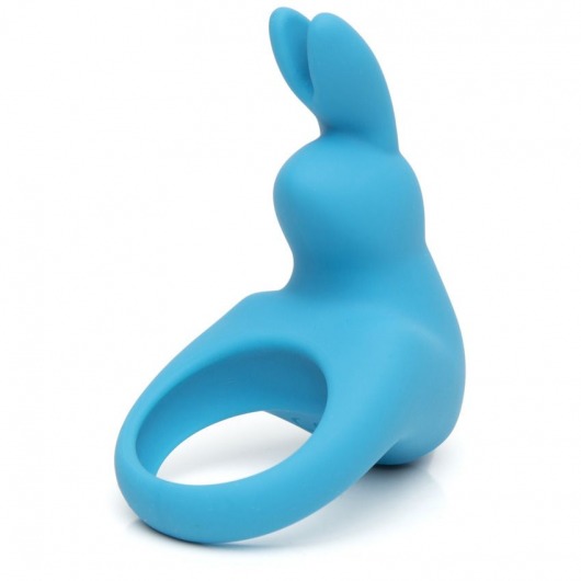 Голубое эрекционное виброкольцо Happy Rabbit Rechargeable Rabbit Cock Ring - Happy Rabbit - в Чебоксарах купить с доставкой