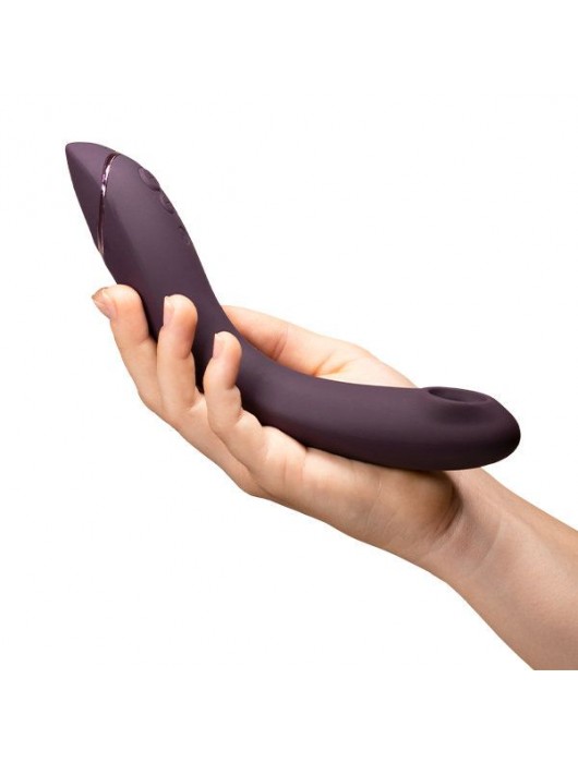 Сливовый стимулятор G-точки Womanizer OG c технологией Pleasure Air и вибрацией - 17,7 см. - Womanizer