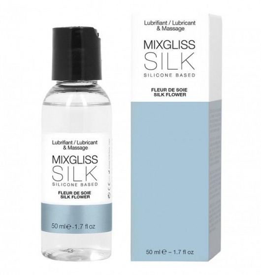 Смазка на силиконовой основе Mixgliss Silk - 50 мл. - Mixgliss - купить с доставкой в Чебоксарах