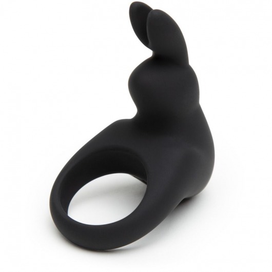 Черное эрекционное виброкольцо Happy Rabbit Rechargeable Rabbit Cock Ring - Happy Rabbit - в Чебоксарах купить с доставкой