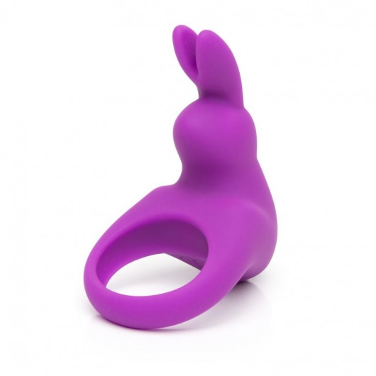 Фиолетовое эрекционное виброкольцо Happy Rabbit Rechargeable Rabbit Cock Ring - Happy Rabbit - в Чебоксарах купить с доставкой