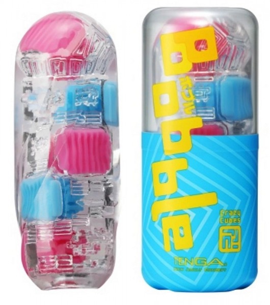 Мастурбатор Tenga Bobble Crazy Cubes - Tenga - в Чебоксарах купить с доставкой