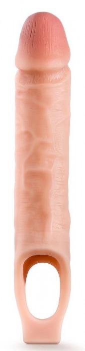 Телесная насадка на пенис 10 Inch Cock Sheath Extender - 25 см. - Blush Novelties - в Чебоксарах купить с доставкой