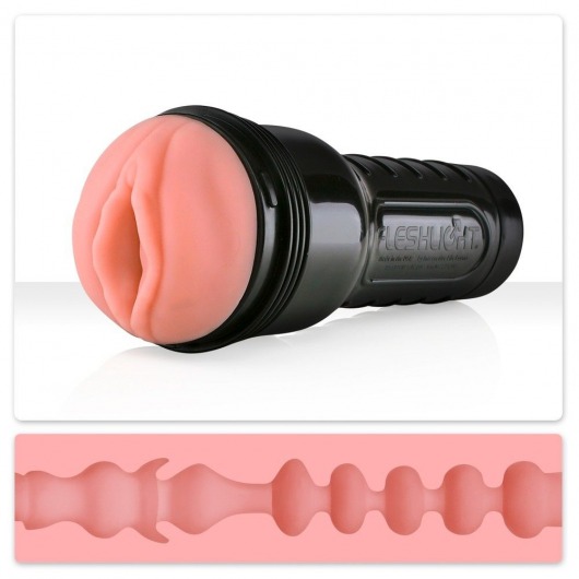 Мастурбатор-вагина Fleshlight - Pink Lady Mini-Lotus - Fleshlight - в Чебоксарах купить с доставкой