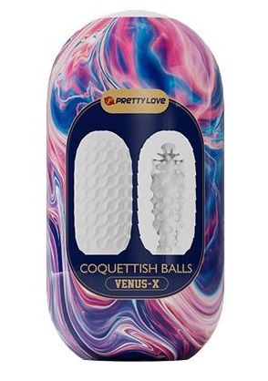 Мастурбатор в форме яйца Coquettish Balls - Baile - в Чебоксарах купить с доставкой