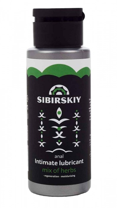 Анальный лубрикант на водной основе SIBIRSKIY с ароматом луговых трав - 100 мл. - Sibirskiy - купить с доставкой в Чебоксарах