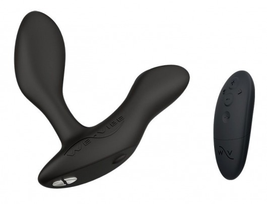 Черный анальный вибратор We-Vibe Vector+ - We-vibe - в Чебоксарах купить с доставкой