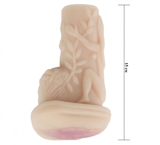 Реалистичный мастурбатор-вагина с вибрацией - LOVETOY (А-Полимер) - в Чебоксарах купить с доставкой