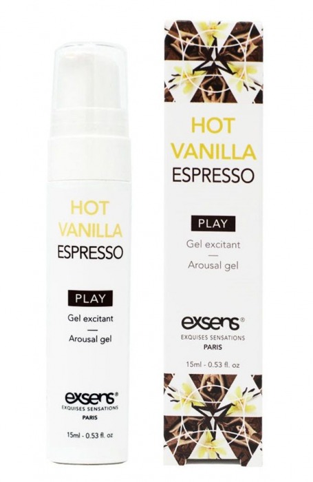 Возбуждающий гель Hot Vanilla Espresso Arousal Gel - 15 мл. - Exsens - купить с доставкой в Чебоксарах
