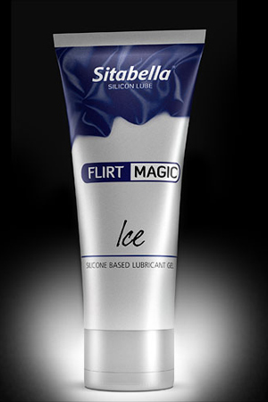 Силиконовая гель-смазка FLIRT MAGIC Ice с лёгким пролонгирующим эффектом - 75 мл. - Sitabella - купить с доставкой в Чебоксарах