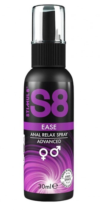 Расслабляющий анальный спрей S8 Ease Anal Relax Spray - 30 мл. - Stimul8 - купить с доставкой в Чебоксарах