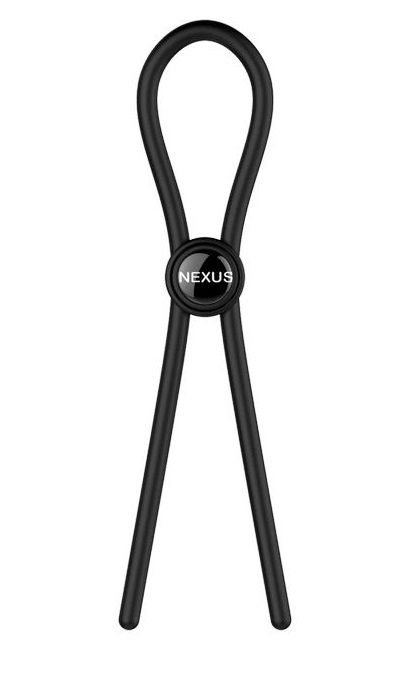 Черное эрекционное лассо Nexus Forge Single - Nexus Range - в Чебоксарах купить с доставкой