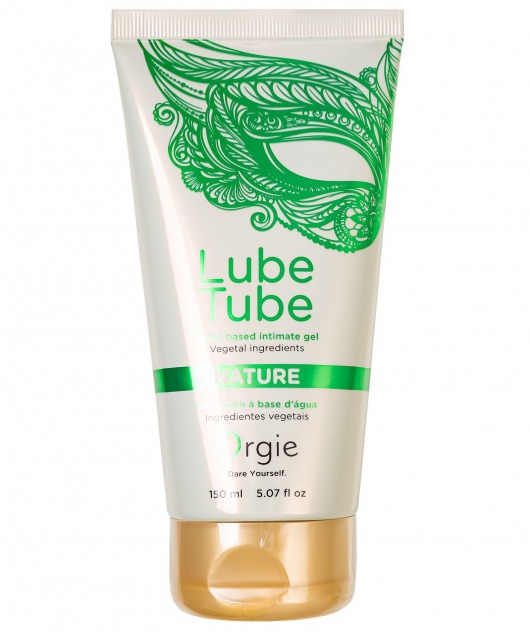 Интимный гель на водной основе Lube Tube Nature - 150 мл. - ORGIE - купить с доставкой в Чебоксарах