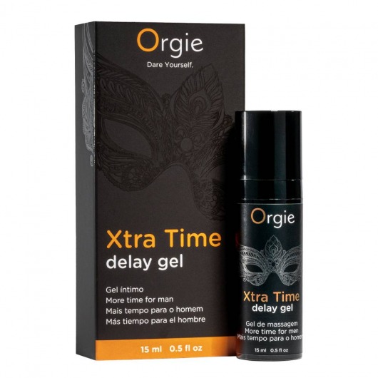 Продлевающий гель Orgie Xtra Time Delay Gel - 15 мл. - ORGIE - купить с доставкой в Чебоксарах