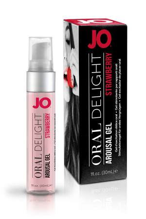 Клубничный лубрикант для оральных ласк Oral Delight Strawberry Sensation - 30 мл. - System JO - купить с доставкой в Чебоксарах