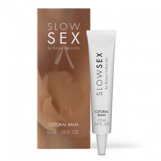 Бальзам для клитора Slow Sex Clitoral Balm - 10 мл. - Bijoux Indiscrets - купить с доставкой в Чебоксарах