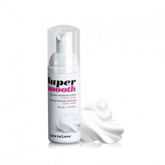 Лубрикант нежнейшая пенка Super Smooth Foaming Intime Lubricant - 50 мл. - Love to Love - купить с доставкой в Чебоксарах