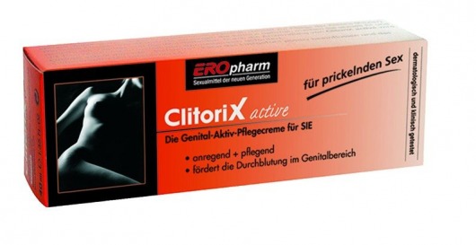 Возбуждающий крем для женщин ClitoriX active - 40 мл. - Joy Division - купить с доставкой в Чебоксарах