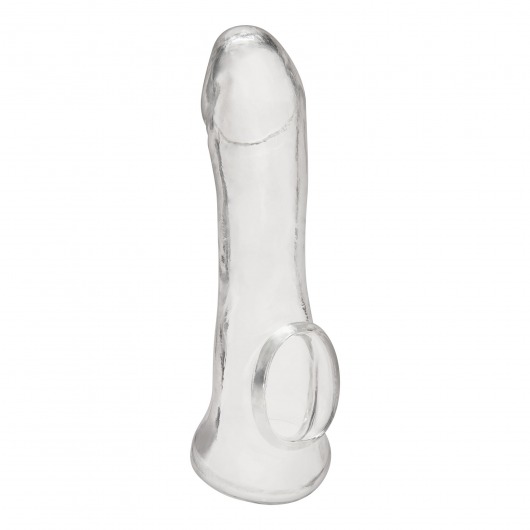 Прозрачная насадка на пенис Transparent Penis Enhancing Sleeve Extension - 15,9 см. - BlueLine - в Чебоксарах купить с доставкой