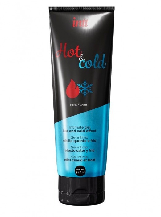 Смазка на водной основе Hot   Cold Intimate Gel - 100 мл. - INTT - купить с доставкой в Чебоксарах