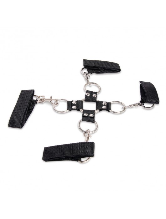 Набор для фиксации из 7 предметов Hogtie   Ball Gag Kit - Lux Fetish - купить с доставкой в Чебоксарах