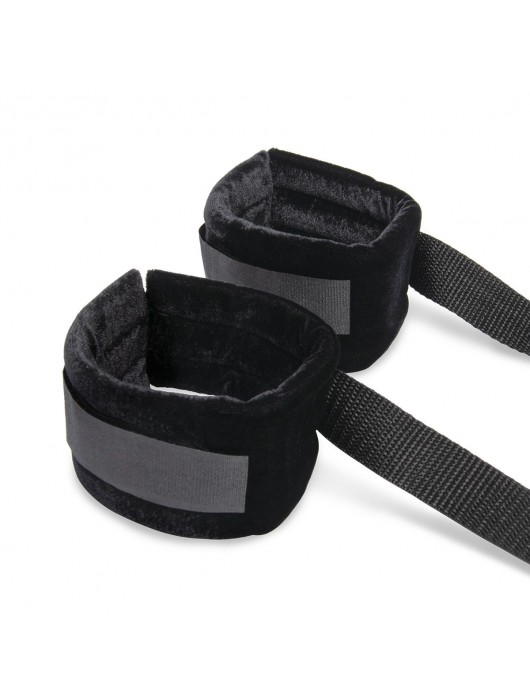 Эротический набор 4PC Bondage Bed Strap   Flogger Kit - Lux Fetish - купить с доставкой в Чебоксарах