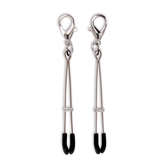 Большой эротический набор из 12 предметов Interchangeable Collar   Nipple Clips Set - Lux Fetish - купить с доставкой в Чебоксарах