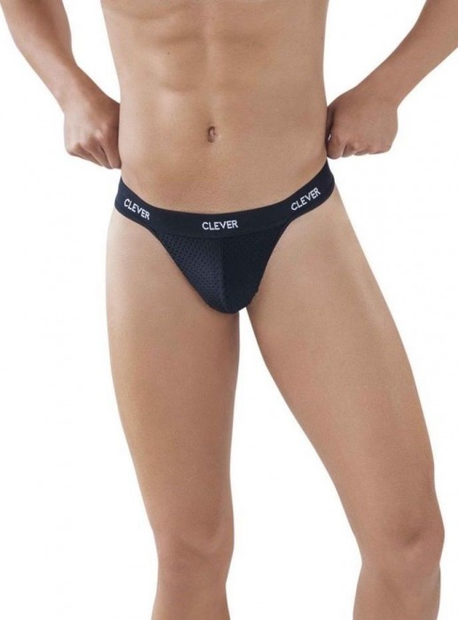 Черные мужские трусы-тонги Latin Lust Thong - Clever Masculine Underwear купить с доставкой