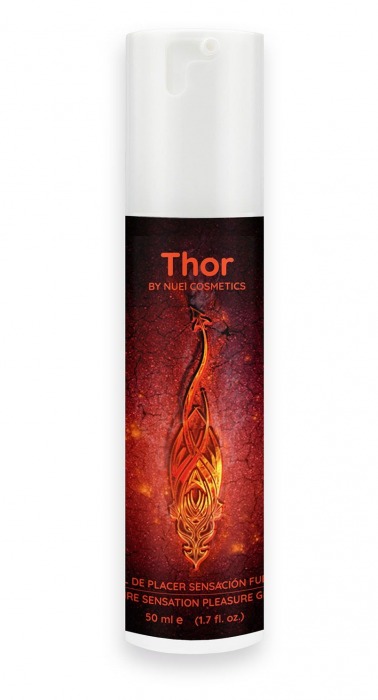 Возбуждающий унисекс гель Thor Fire Gel - 50 мл. - Nuei cosmetics - купить с доставкой в Чебоксарах