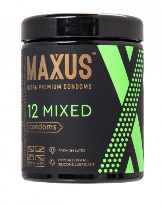 Презервативы MAXUS Mixed - 12 шт. - Maxus - купить с доставкой в Чебоксарах